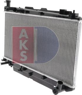AKS Dasis 210049N - Радиатор, охлаждение двигателя abcparts.ee