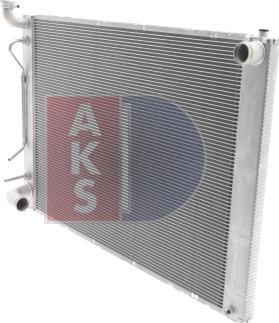 AKS Dasis 210134N - Радиатор, охлаждение двигателя abcparts.ee