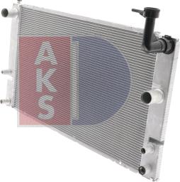 AKS Dasis 210224N - Радиатор, охлаждение двигателя abcparts.ee