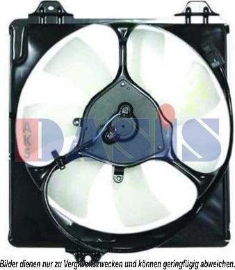 AKS Dasis 218077N - Вентилятор, охлаждение двигателя abcparts.ee