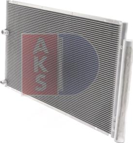 AKS Dasis 212042N - Конденсатор кондиционера abcparts.ee