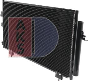 AKS Dasis 212018N - Конденсатор кондиционера abcparts.ee