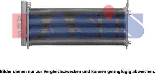 AKS Dasis 212120N - Конденсатор кондиционера abcparts.ee