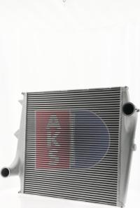 AKS Dasis 287070N - Интеркулер, теплообменник турбины abcparts.ee