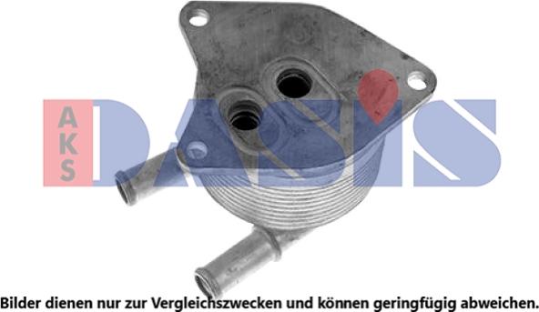 AKS Dasis 226017N - Масляный радиатор, автоматическая коробка передач abcparts.ee