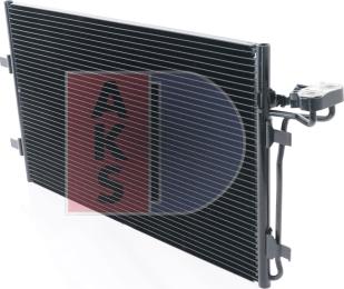 AKS Dasis 222004N - Конденсатор кондиционера abcparts.ee