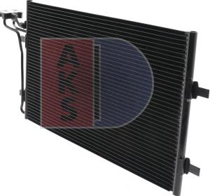 AKS Dasis 222008N - Конденсатор кондиционера abcparts.ee