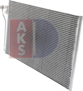 AKS Dasis 222013N - Конденсатор кондиционера abcparts.ee