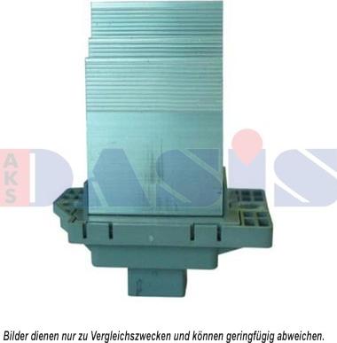 AKS Dasis 700136N - Сопротивление, реле, вентилятор салона abcparts.ee