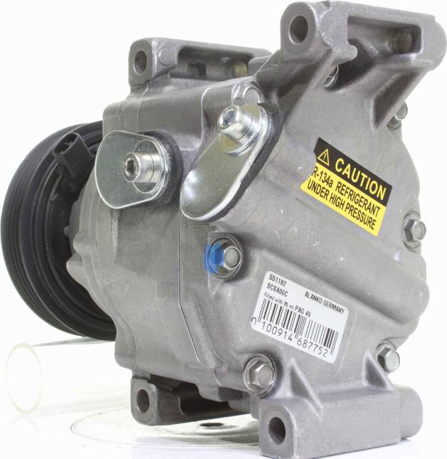 Alanko 10551182 - Компрессор кондиционера abcparts.ee