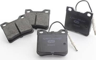 Alanko 10300609 - Тормозные колодки, дисковые, комплект abcparts.ee