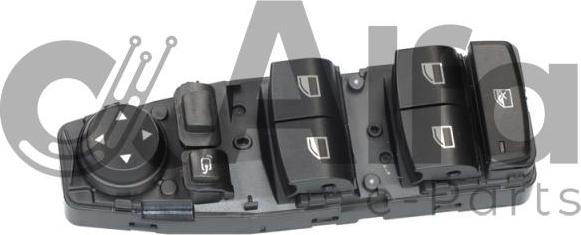 Alfa e-Parts AF00270 - Выключатель, стеклоподъемник abcparts.ee