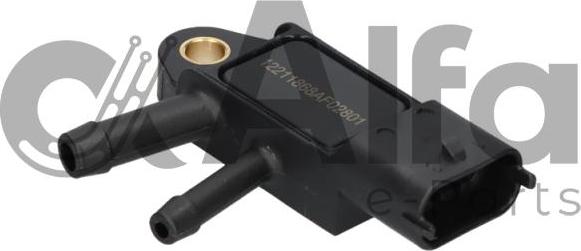 Alfa e-Parts AF02801 - Датчик, давление выхлопных газов abcparts.ee
