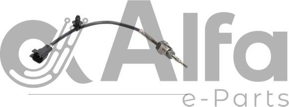 Alfa e-Parts AF13819 - Датчик, температура выхлопных газов abcparts.ee
