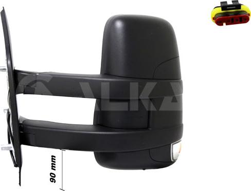 Alkar 9205250 - Наружное зеркало abcparts.ee