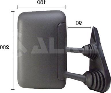 Alkar 9202975 - Наружное зеркало abcparts.ee