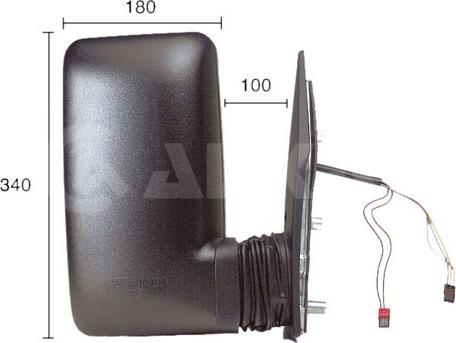 Alkar 9278977 - Наружное зеркало abcparts.ee