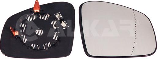 Alkar 6496191 - Зеркальное стекло, наружное зеркало abcparts.ee