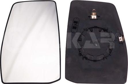 Alkar 6411381 - Зеркальное стекло, наружное зеркало abcparts.ee