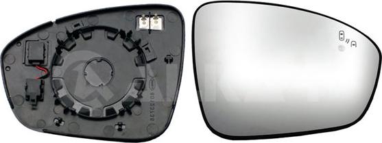 Alkar 6482237 - Зеркальное стекло, наружное зеркало abcparts.ee