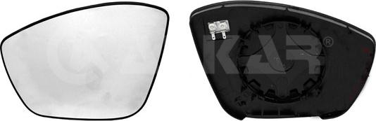 Alkar 6434881 - Зеркальное стекло, наружное зеркало abcparts.ee