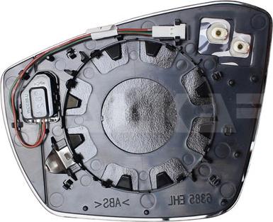 Alkar 6434772 - Зеркальное стекло, наружное зеркало abcparts.ee