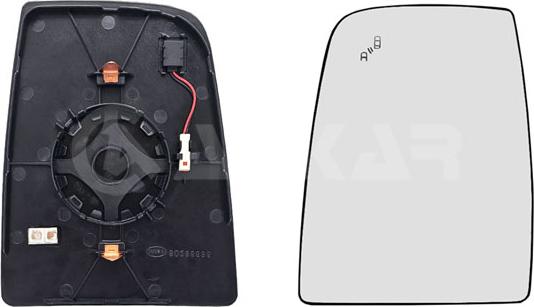 Alkar 6435734 - Зеркальное стекло, наружное зеркало abcparts.ee