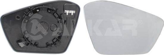 Alkar 6432039 - Зеркальное стекло, наружное зеркало abcparts.ee