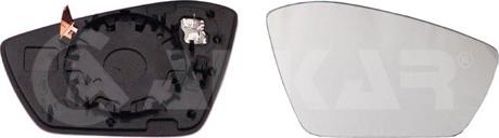 Alkar 6432168 - Зеркальное стекло, наружное зеркало abcparts.ee