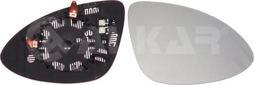 Alkar 6432817 - Зеркальное стекло, наружное зеркало abcparts.ee