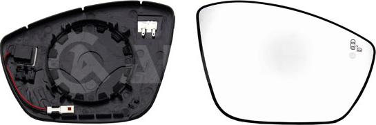 Alkar 6432881 - Зеркальное стекло, наружное зеркало abcparts.ee