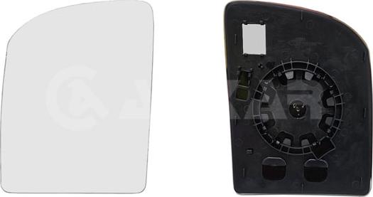 Alkar 6429772 - Зеркальное стекло, наружное зеркало abcparts.ee