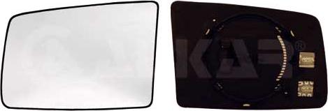 Alkar 6425435 - Зеркальное стекло, наружное зеркало abcparts.ee