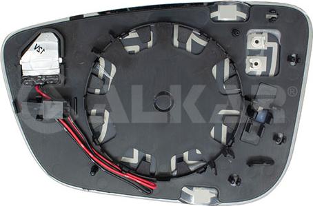 Alkar 6474491 - Зеркальное стекло, наружное зеркало abcparts.ee