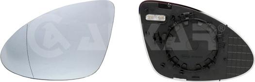 Alkar 6471820 - Зеркальное стекло, наружное зеркало abcparts.ee