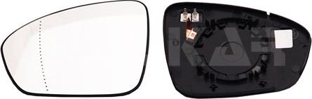 Alkar 6471237 - Зеркальное стекло, наружное зеркало abcparts.ee