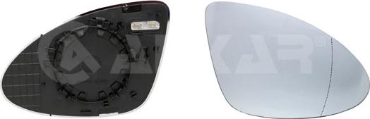 Alkar 6472820 - Зеркальное стекло, наружное зеркало abcparts.ee