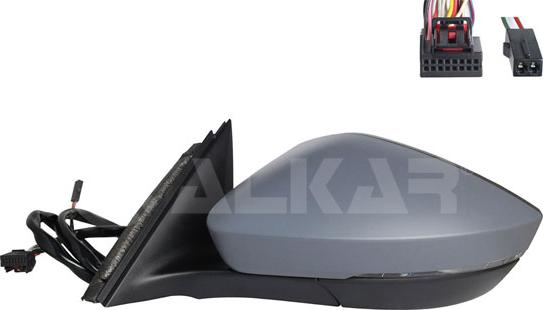 Alkar 6144735 - Наружное зеркало abcparts.ee