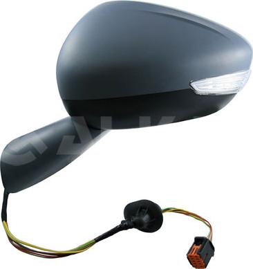 Alkar 6141875 - Наружное зеркало abcparts.ee