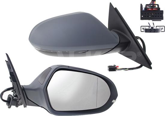 Alkar 6148786 - Наружное зеркало abcparts.ee