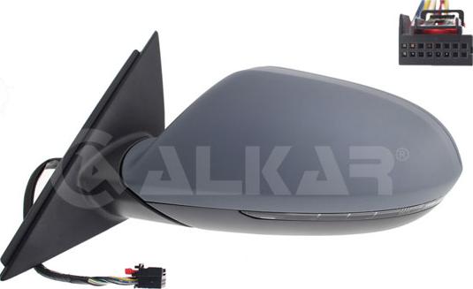 Alkar 6139786 - Наружное зеркало abcparts.ee