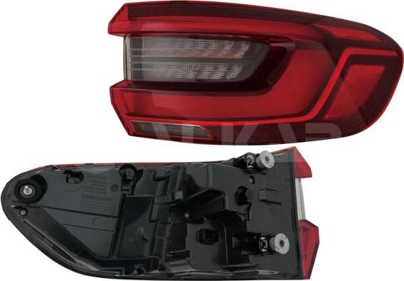 Alkar 2016831 - Задний фонарь abcparts.ee