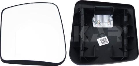 Alkar 7431141 - Зеркальное стекло, широкоугольное зеркало abcparts.ee