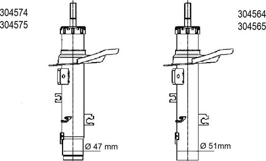 AL-KO 304565 - Амортизатор abcparts.ee