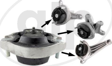 ALP ALP-005991 - Подушка, опора, подвеска двигателя abcparts.ee