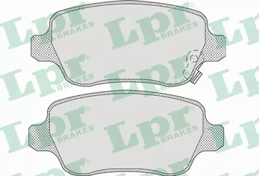 AP 05P811 - Тормозные колодки, дисковые, комплект abcparts.ee