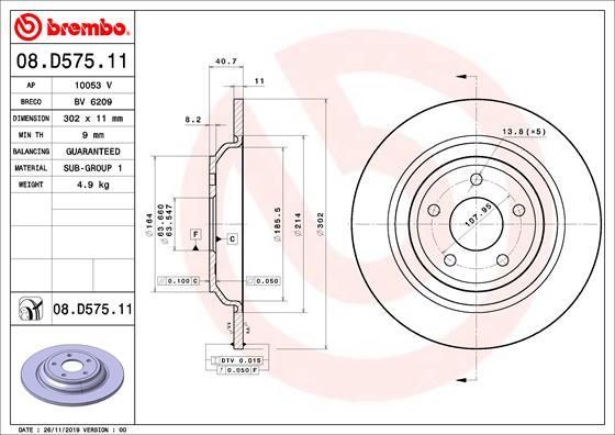 AP 10053 V - Тормозной диск abcparts.ee