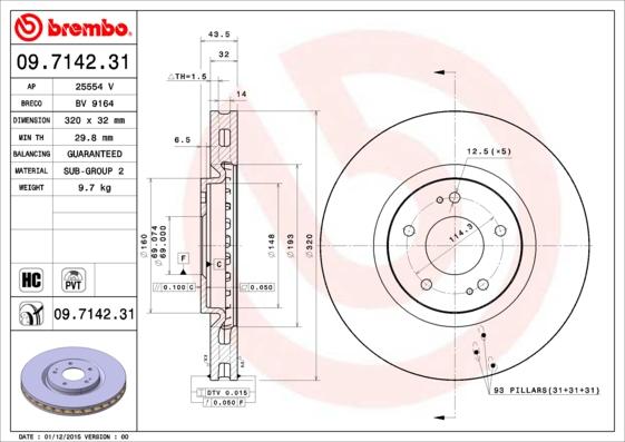 AP 25554 V - Тормозной диск abcparts.ee