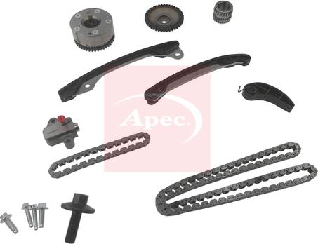 APEC ACK4224 - Комплект цепи привода распредвала abcparts.ee