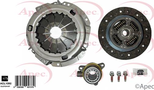 APEC ACL1092 - Комплект сцепления abcparts.ee